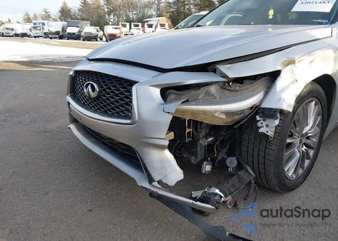 2019 Infiniti Q50 3.0T Luxe z USA, uszkodzony, nr VIN JN1EV7AP6KM515658